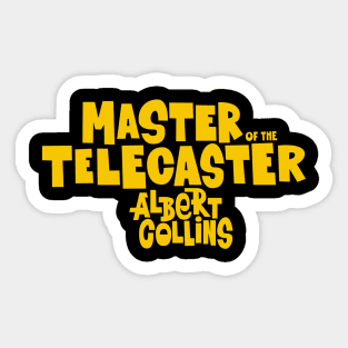 The Ice man -  Albert Collins, the Master of the Telecaster Sticker